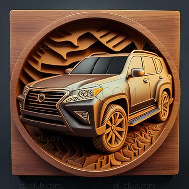 3D модель Lexus GX (STL)